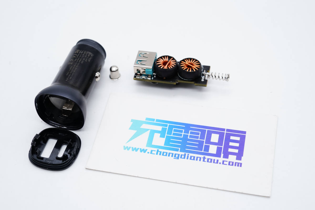 拆解报告：JOYROOM机乐堂38W 1A1C双口快充车充C-A42-充电头网