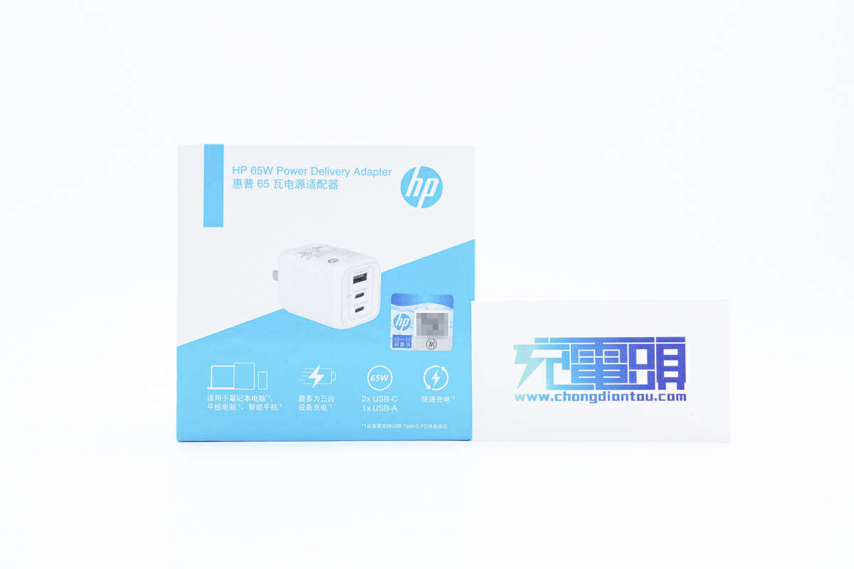 拆解报告：HP惠普65W 2C1A氮化镓快充充电器ZHAN 65-充电头网
